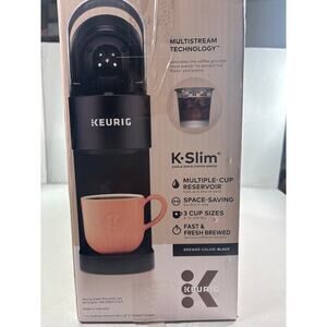 Keurig K-Slim Single Serve Coffee Maker - Black/Silver